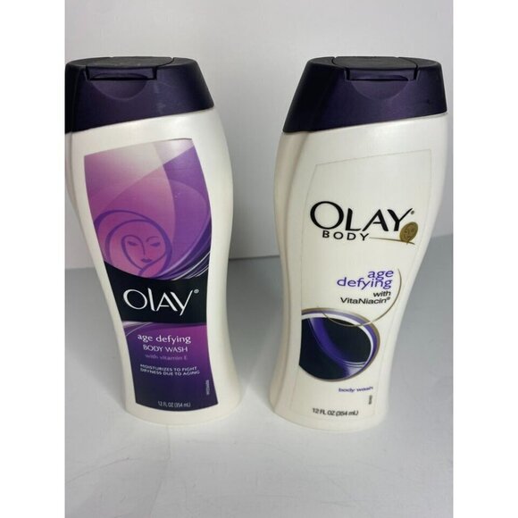 Olay Body Wash Age Defying With Vitaniacin 12Oz 2x discontinued see all pictures - Picture 6 of 16